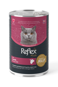 Reflex Plus Adult Cat Chunks in Jelly with Lamb - Kонсерва за котки в желе с агнешко месо 400 гр