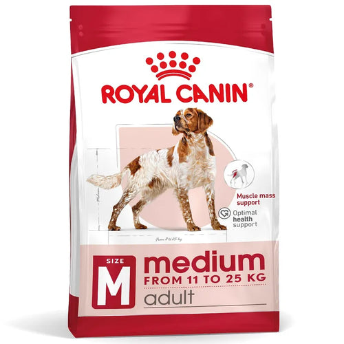 Royal Canin Medium Adult - Пълноценна храна за израснали кучета от средноголеми породи 12 кг