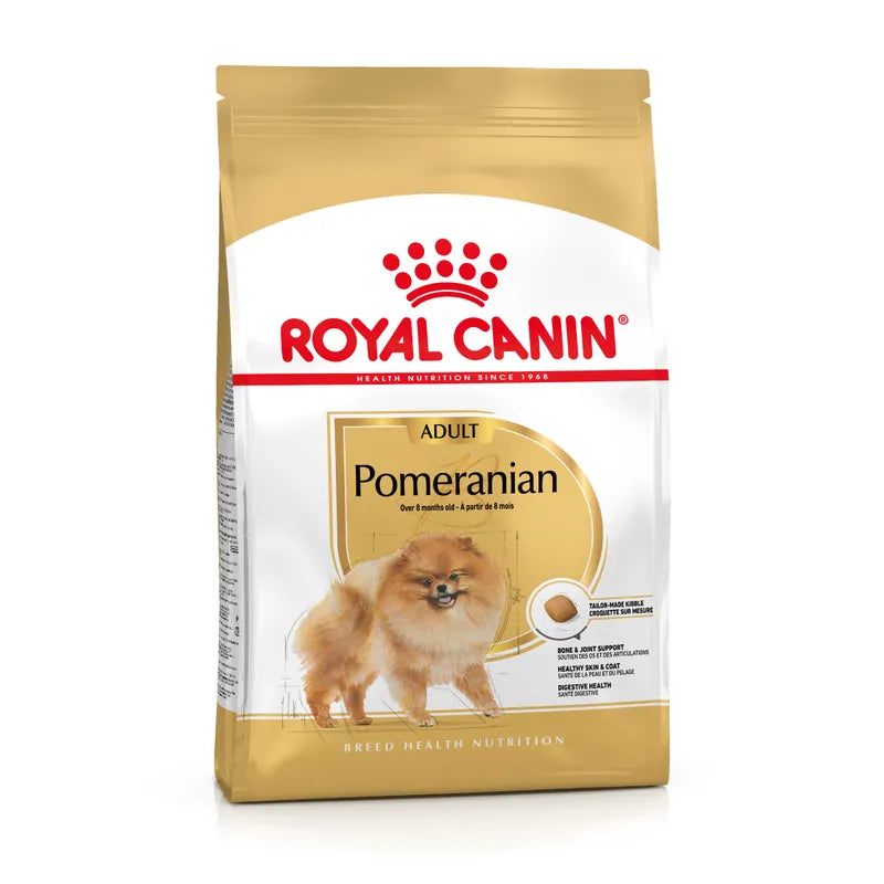 Royal Canin Pomeranian Adult - Пълноценна храна за израснали кучета от породата Померан 1.5 кг