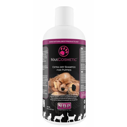 Max Cosmetic Extra Dry Shampoo for Puppies – Сух шампоан за малки кученца 200 мл