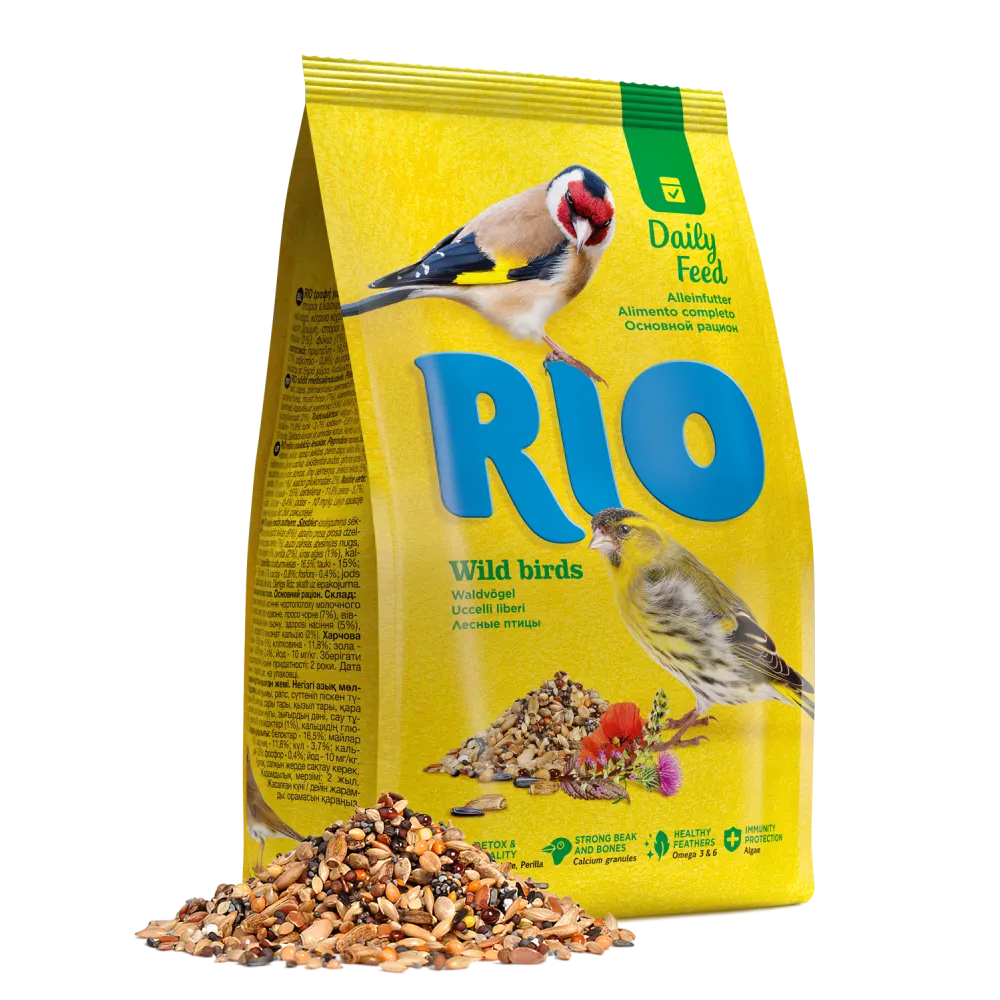 RIO Daily feed for wild birds - Пълноценна ежедневна храна за диви птици 500 гр
